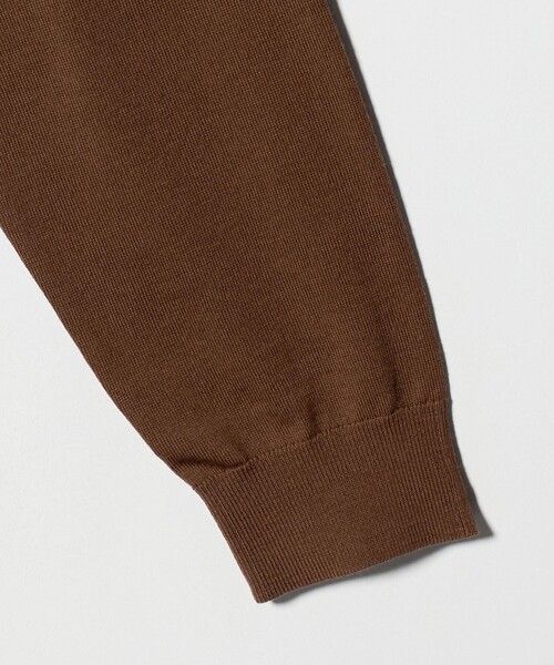 6(ROKU)＞ウール ハイゲージ スキッパー ニット（ニット/セーター）｜6