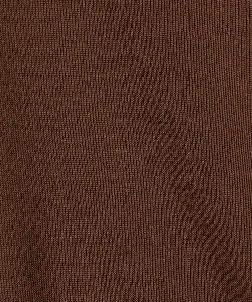 6(ロク)の「<6(ROKU)>ウール ハイゲージ スキッパー ニット(ニット/セーター・レディース・グレー系/ブラウン系・FREE)」の13枚目の写真