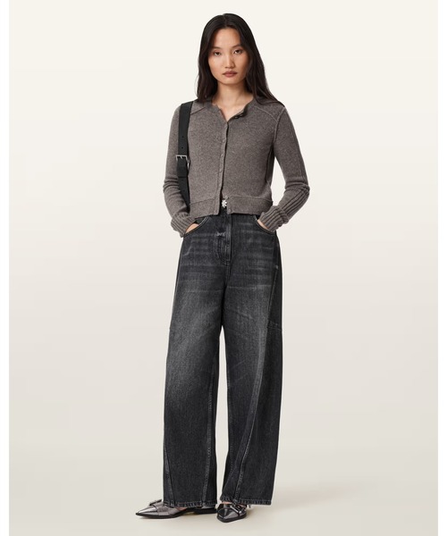 ALLSAINTS(オールセインツ)の「ESTER CASHMERE CARDIGAN | ESTER カシミヤ カーディガン(カーディガン/ボレロ・レディース・ブラウン系その他・S/L/XS/M)」の6枚目の写真