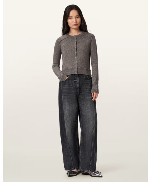 ALLSAINTS(オールセインツ)の「ESTER CASHMERE CARDIGAN | ESTER カシミヤ カーディガン(カーディガン/ボレロ・レディース・ブラウン系その他・S/L/XS/M)」の8枚目の写真