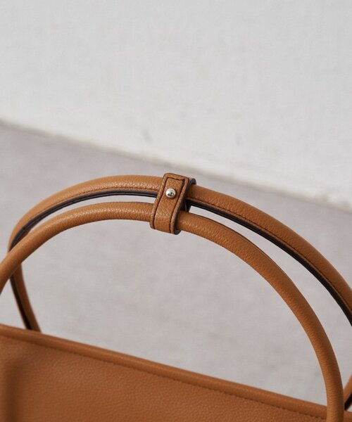 LOUNGEDRESS（ラウンジドレス）の「【&MyuQ / アンドミューク】 OPERIA（トートバッグ・レディース・ブラック/キャメル・FREE）」の8枚目の写真