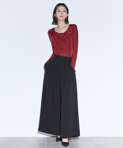 MURRAL/ミューラル】Twist tops/ツイストトップス（Tシャツ/カットソー