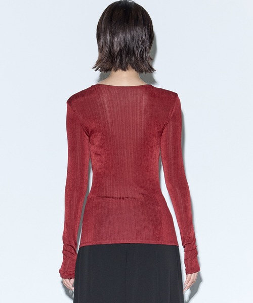 MURRAL/ミューラル】Twist tops/ツイストトップス（Tシャツ/カットソー