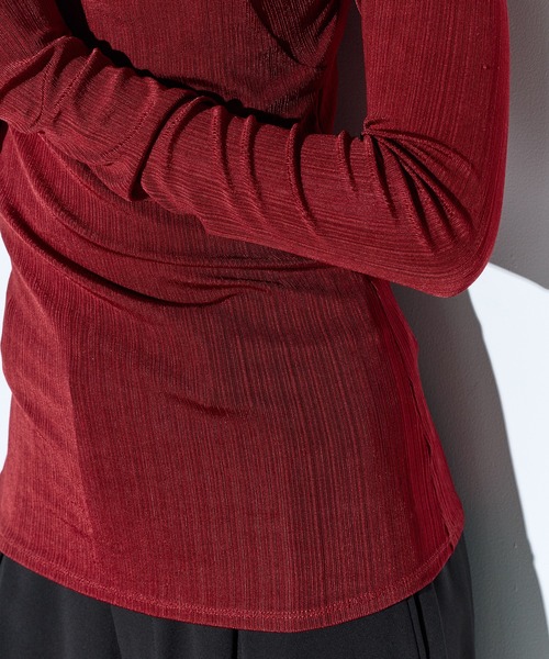 MURRAL/ミューラル】Twist tops/ツイストトップス（Tシャツ/カットソー