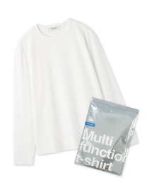 未使用品級　AOURE /アウール　半袖ニットTシャツ/白/M　リブ　メンズ カットソー＆Tシャツ｜AOURE（アウール）の通販サイト 【公式】