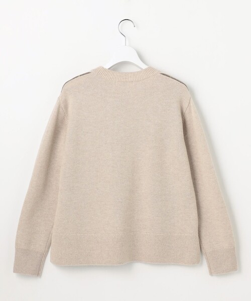 J.PRESS(ジェイプレス)の「CASHBIT NEO アーガイル ニット(ニット/セーター・レディース・ライトグレー系/ベージュ系・T13/T15)」の15枚目の写真