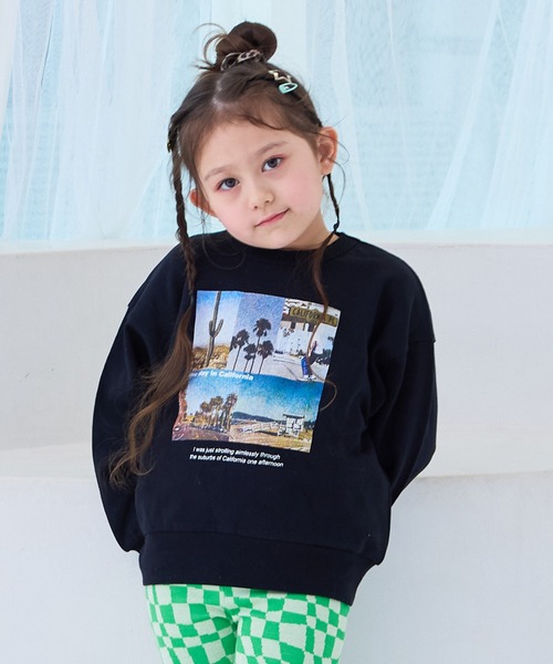 ビッグシルエットフォトプリントトレ－ナ－（スウェット）｜Life