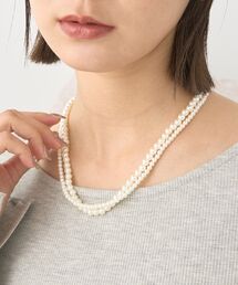 earth music&ecology | 2WAYマンテルパールネックレス(ネックレス)