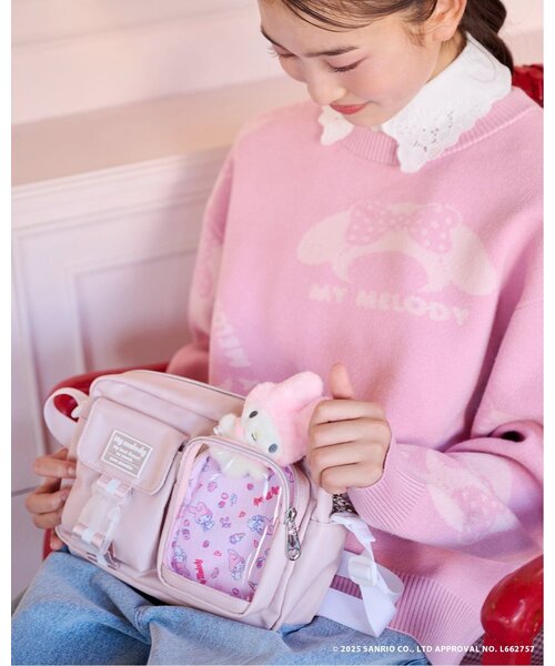 マイメロディ/クロミ】カジュアルショルダーバッグ（ショルダーバッグ