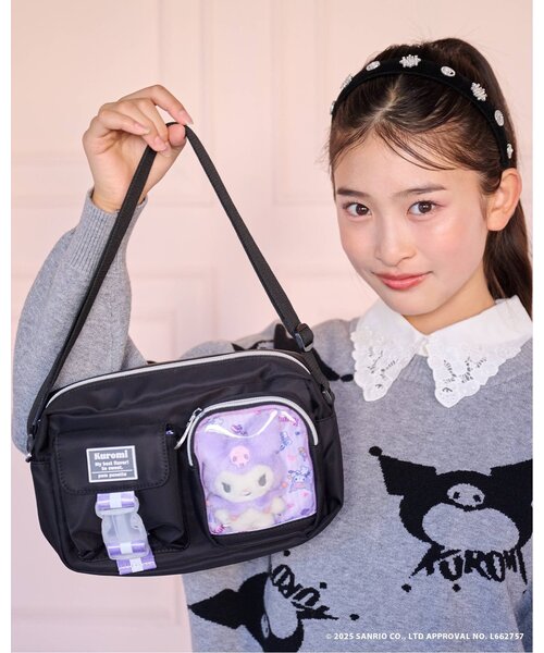 セール】【マイメロディ/クロミ】カジュアルショルダーバッグ