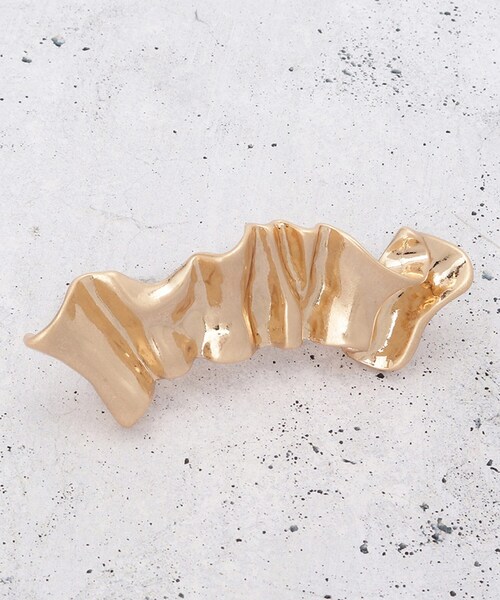 THE SHOP TK （ザ ショップ ティーケー ）の「アンティーク風メタルクリップ（その他ヘアアクセサリー・レディース・シルバー/ゴールド・00）」の2枚目の写真