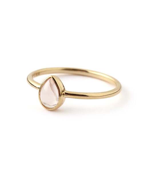 SIENA ROSE（シエナロゼ）の「バースデーストーン・リング[10月・ローズクォーツ]（リング・レディース・イエローゴールド・9号/11号/13号）」の9枚目の写真