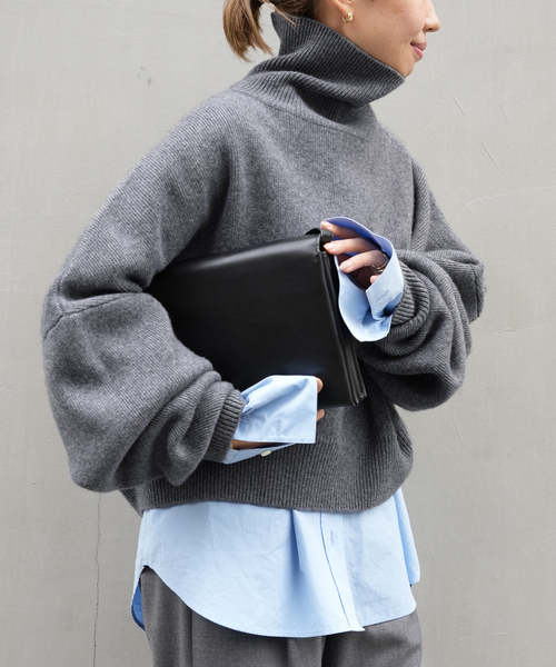 エブール　ニット　エンフォルド　ドゥーズィエムクラス エブールカシミヤニットドゥーズィエムクラスエンフォルドロン