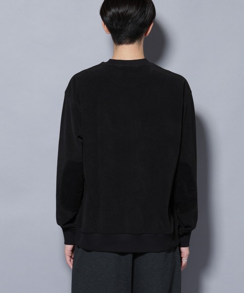 NANO universe（ナノユニバース）の「モールJQDコーデュロイクルーネックプルオーバー（スウェット・メンズ・グレー系その他2/ブラック・M/L）」の18枚目の写真