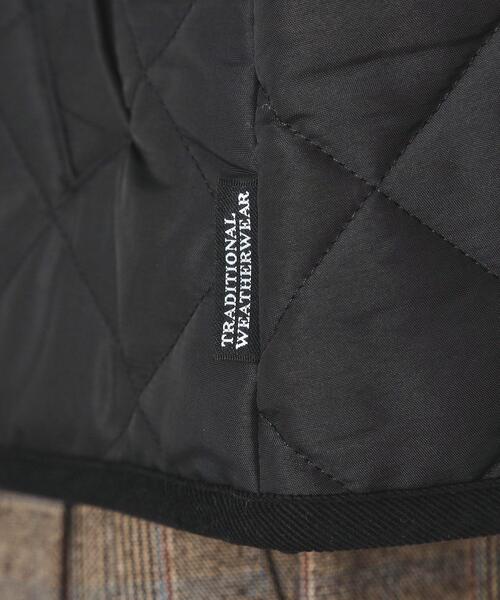 Traditional Weatherwear（トラディショナルウェザーウェア）の「Traditional Weatherwear（トラディショナル ウェザーウェア）ARKLEY PUFF SLEEVE キルティングジャケット（ブルゾン・レディース・ブラック・00）」の9枚目の写真