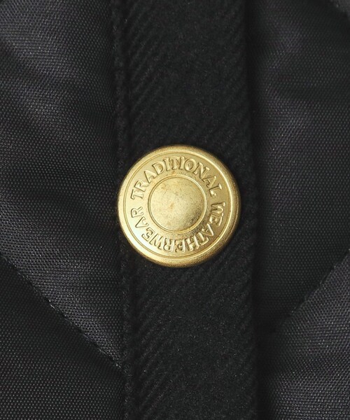 Traditional Weatherwear（トラディショナルウェザーウェア）の「Traditional Weatherwear（トラディショナル ウェザーウェア）ARKLEY PUFF SLEEVE キルティングジャケット（ブルゾン・レディース・ブラック・00）」の12枚目の写真