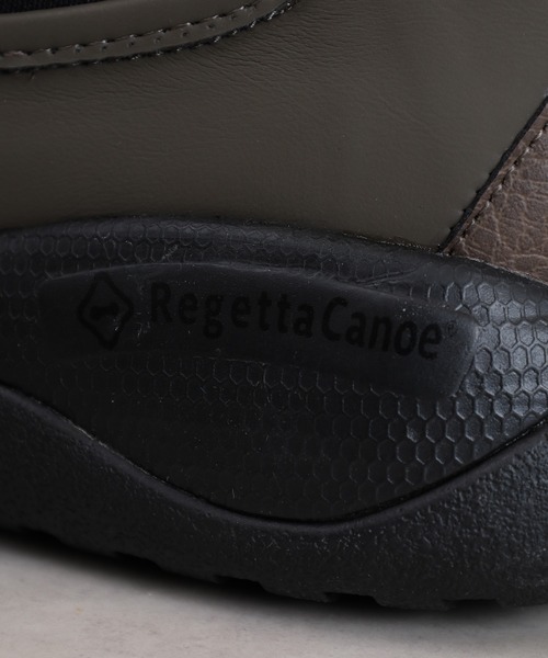 Regetta Canoe(リゲッタカヌー)の「防水 サイドゴアシューズ CCME007(レインシューズ・レディース・ブラック/カーキ・S/M/L/XL)」の21枚目の写真