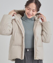 DRESKIP | 【撥水/洗える】ショートフーディーダウン(ダウンジャケット/コート)