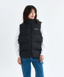 RVCA レディース RVCA PUFFER VEST ベスト 【2025年秋冬モデル】/ルーカエコダウンベスト