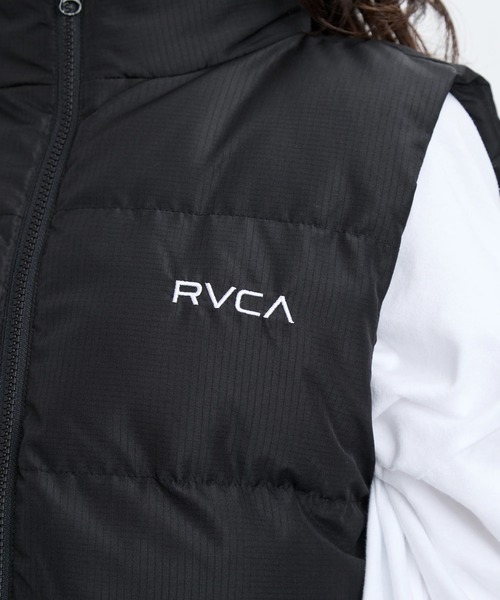 RVCA(ルーカ)の「RVCA レディース RVCA PUFFER VEST ベスト 【2025年秋冬モデル】/ルーカエコダウンベスト(ベスト・レディース・ホワイト系その他/ブラック・SMALL/LARGE/MEDIUM)」の12枚目の写真