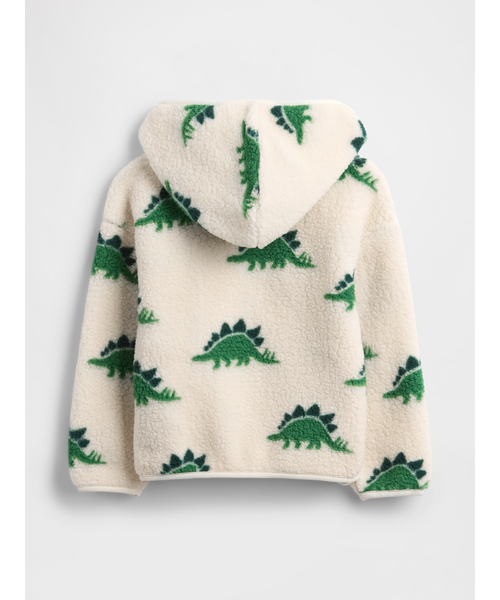 GAP(ギャップ)の「ボア ジップアップパーカー (幼児・ベビー)(パーカー・キッズ・ネイビー/オフホワイト・70cm/80cm/90cm/95cm/100cm/105cm/110cm)」の6枚目の写真