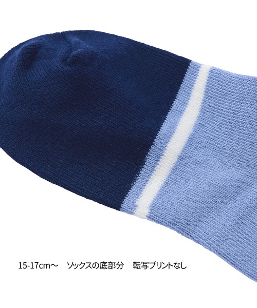 DOUBLE_B(ダブルビー)の「ローカットソックスパック 3足セット(ソックス/靴下・キッズ・ネイビー/ブルー/マルチ・13-15cm/19-21cm/17-19cm/15-17cm/11-13cm)」の13枚目の写真