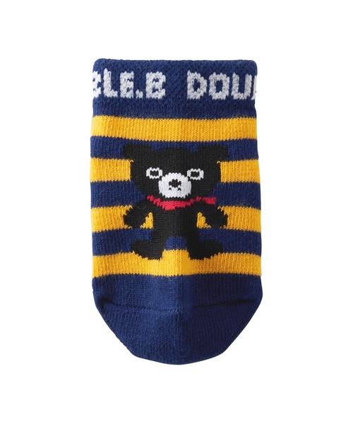 DOUBLE_B(ダブルビー)の「ローカットソックスパック 3足セット(ソックス/靴下・キッズ・ネイビー/ブルー/マルチ・13-15cm/19-21cm/17-19cm/15-17cm/11-13cm)」の6枚目の写真