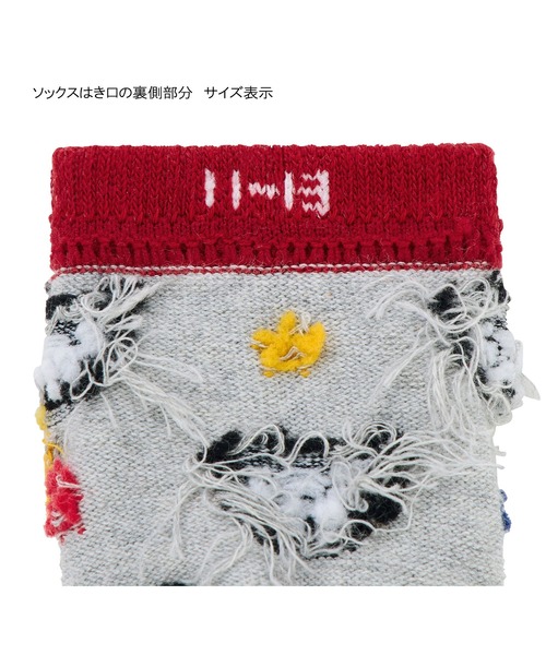 DOUBLE_B(ダブルビー)の「ローカットソックスパック 3足セット(ソックス/靴下・キッズ・ネイビー/ブルー/マルチ・13-15cm/19-21cm/17-19cm/15-17cm/11-13cm)」の21枚目の写真