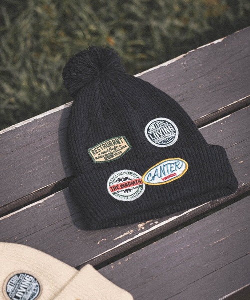 niko and...（ニコアンド）の「【NASU FARM VILLAGE】アソートニット帽（キャップ・レディース・オフホワイト/ブラック/ピンク/ブルー・0）」の6枚目の写真