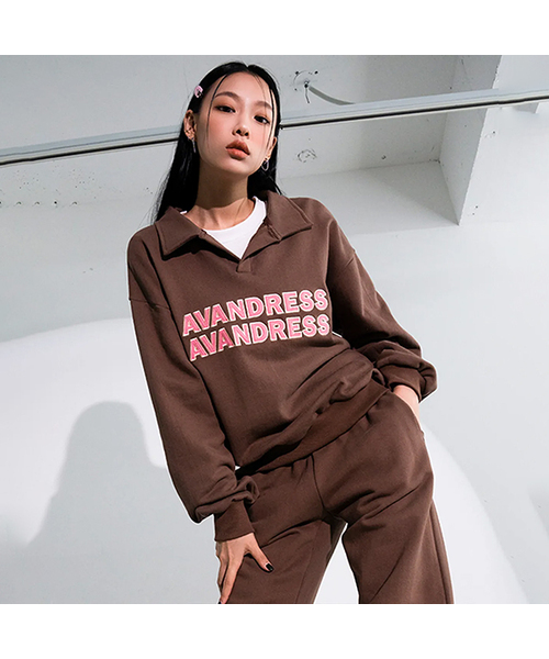 AVANDRESS(アバンドレス )の「VIVID APPLIQUE collar MTM BROWN(その他トップス・レディース・その他・FREE)」の1枚目の写真