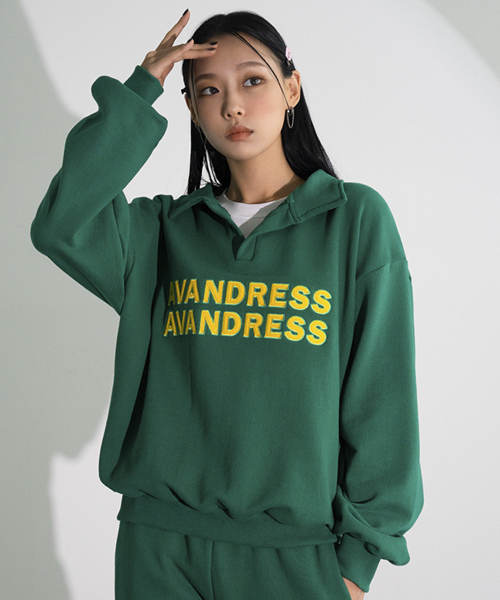 AVANDRESS(アバンドレス )の「VIVID APPLIQUE collar MTM BROWN(その他トップス・レディース・その他・FREE)」の2枚目の写真