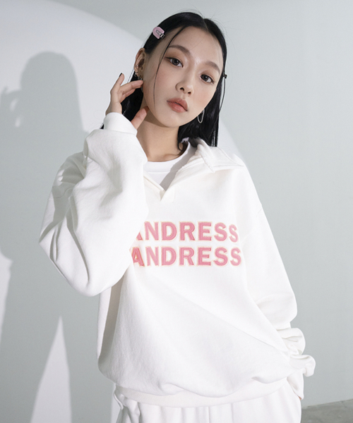 AVANDRESS(アバンドレス )の「VIVID APPLIQUE collar MTM BROWN(その他トップス・レディース・その他・FREE)」の4枚目の写真