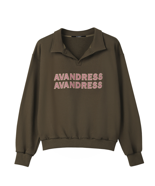 AVANDRESS(アバンドレス )の「VIVID APPLIQUE collar MTM BROWN(その他トップス・レディース・その他・FREE)」の6枚目の写真