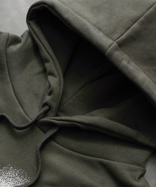 CRIGUN(クリガン)の「エフェクトグラフィックス フードパーカー カーキ(パーカー・レディース・カーキ・X-LARGE/XX-LARGE/MEDIUM/LARGE)」の9枚目の写真