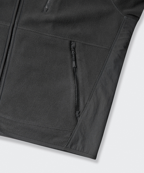 MUSINSA STANDARD（ムシンサスタンダード）の「シティレジャーポーラフリースVネックジャケット[グレー]（その他アウター・メンズ・その他・MEDIUM/LARGE/X-LARGE/XX-LARGE）」の8枚目の写真