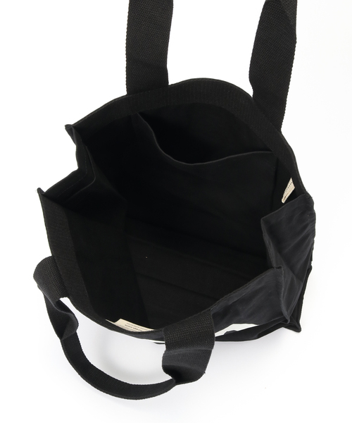 IDEA BOOKS(アイディアブックス)の「IDEA BOOKS / アイディアブックス LIQUID ASSETS BAG(トートバッグ・メンズ・ブラック・FREE)」の4枚目の写真