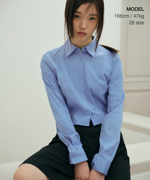 MUSINSA STANDARD WOMAN（ムシンサスタンダードウーマン）の「ウィメンズサマーウールバミューダヒドンバンディングハーフスラックス[ブラック]（その他パンツ・レディース・その他・34/29/30/24/25/26/27/28）」の2枚目の写真