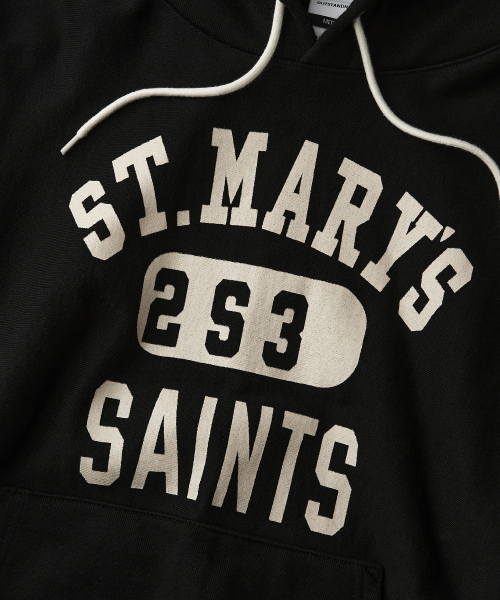 OUTSTANDING（アウトスタンディング）の「V.S.C HOOD SWEAT(MARYS)_BLACK（パーカー・レディース・その他・LARGE/SMALL/MEDIUM）」の4枚目の写真