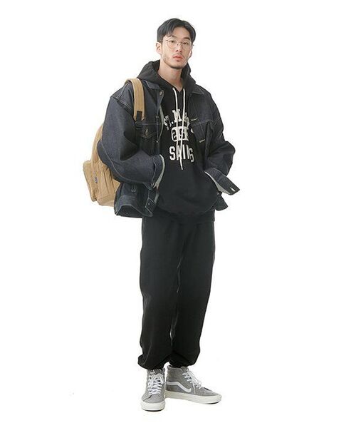 OUTSTANDING（アウトスタンディング）の「V.S.C HOOD SWEAT(MARYS)_BLACK（パーカー・レディース・その他・LARGE/SMALL/MEDIUM）」の9枚目の写真