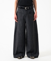 Camphor wood｜カンファーウッドのスラックス（グレー/灰色系）通販