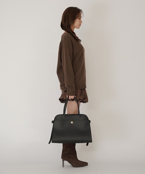 ベルテッド ボストン バッグ KINO THE KEI（ハンドバッグ）｜KINO THE