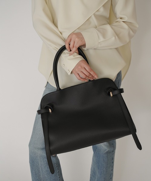 ベルテッド ボストン バッグ KINO THE KEI（ハンドバッグ）｜KINO THE