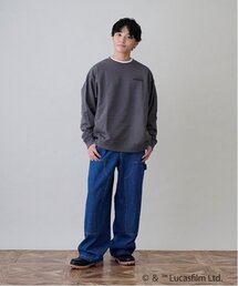 GLAZOS | 【GLSW.】 STAR WARS  マンダロリアン／裏毛アソートプリントトレーナー(スウェット)