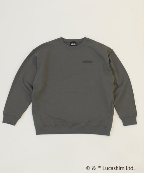 GLAZOS（グラソス）の「【GLSW.】 STAR WARS  マンダロリアン／裏毛アソートプリントトレーナー（スウェット・キッズ・ブラック/グレー/ライトグレー/チャコール/ダークグレー・M/L/LL）」の11枚目の写真