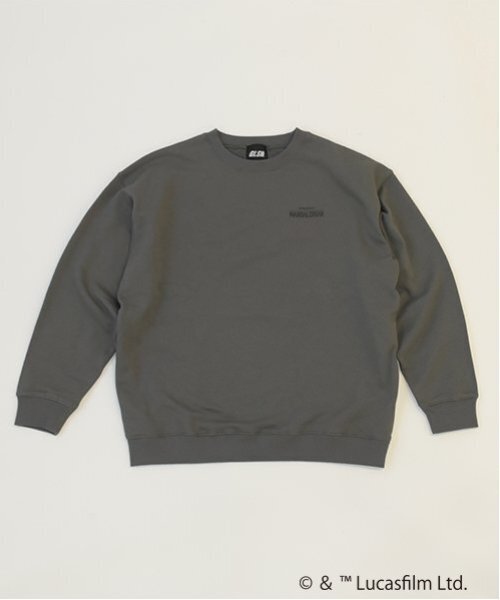 GLAZOS（グラソス）の「【GLSW.】 STAR WARS  マンダロリアン／裏毛アソートプリントトレーナー（スウェット・キッズ・ブラック/グレー/ライトグレー/チャコール/ダークグレー・M/L/LL）」の19枚目の写真