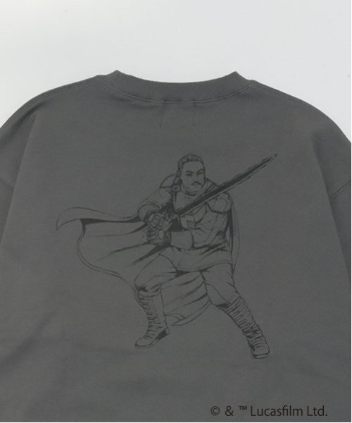 GLAZOS（グラソス）の「【GLSW.】 STAR WARS  マンダロリアン／裏毛アソートプリントトレーナー（スウェット・キッズ・ブラック/グレー/ライトグレー/チャコール/ダークグレー・M/L/LL）」の20枚目の写真