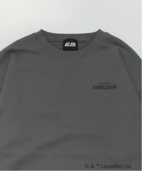 GLAZOS（グラソス）の「【GLSW.】 STAR WARS  マンダロリアン／裏毛アソートプリントトレーナー（スウェット・キッズ・ブラック/グレー/ライトグレー/チャコール/ダークグレー・M/L/LL）」の21枚目の写真