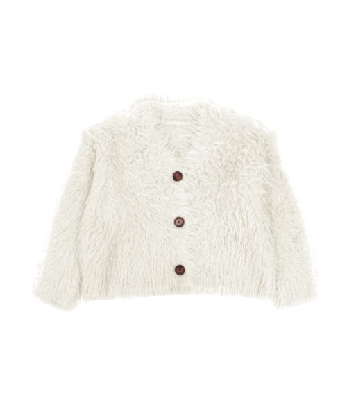 DONOBAN(ドノバン)の「フラッフィーカーディガン(カーディガン/ボレロ・レディース・グレー/ホワイト/ピンク・ONE SIZE)」の22枚目の写真