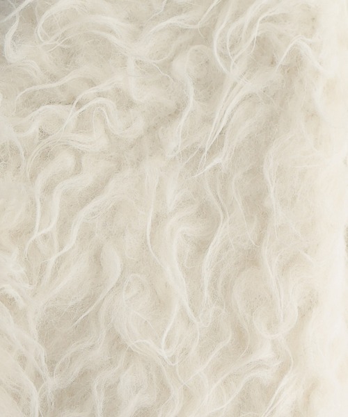 DONOBAN(ドノバン)の「フラッフィーカーディガン(カーディガン/ボレロ・レディース・グレー/ホワイト/ピンク・ONE SIZE)」の18枚目の写真