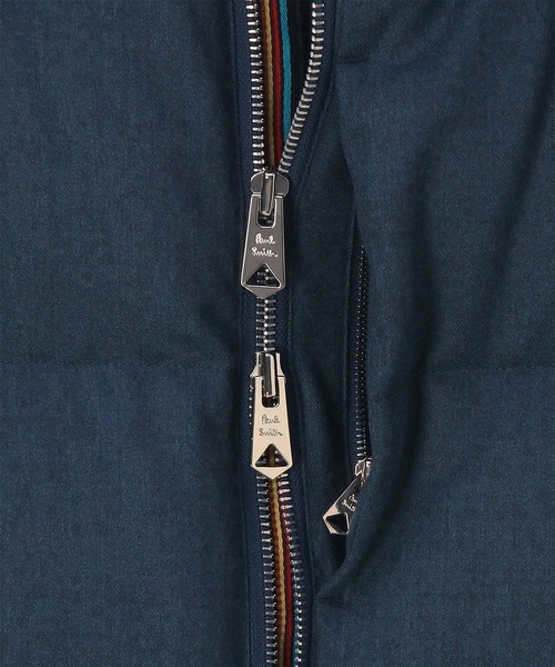 Paul Smith（ポールスミス）の「ウールフランネル ダウンジャケット / 253131 649Z（ダウンジャケット/コート・メンズ・ブラウン/ダークブルー・LARGE/X-LARGE/SMALL/MEDIUM）」の6枚目の写真